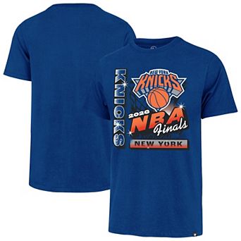 Men's '47 Blue New York Knicks 2026 NBA Finals Participant T-Shirt