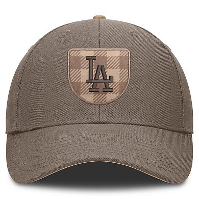 Men's Nike Brown Los Angeles Dodgers Statement Rise Adjustable Hat