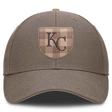 Men's Nike Brown Kansas City Royals Statement Rise Adjustable Hat