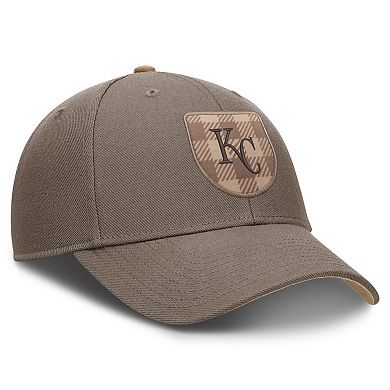 Men's Nike Brown Kansas City Royals Statement Rise Adjustable Hat