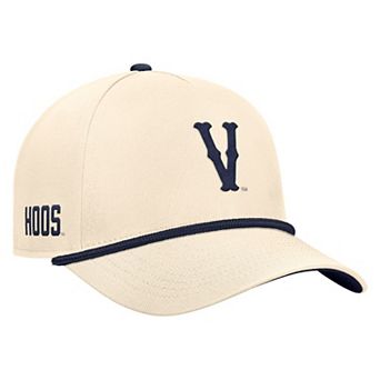 Men's Nike Natural Virginia Cavaliers Vintage Rope Rise Adjustable Hat