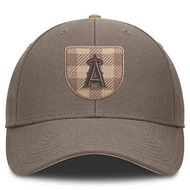 Men's Nike Brown Los Angeles Angels Statement Rise Adjustable Hat