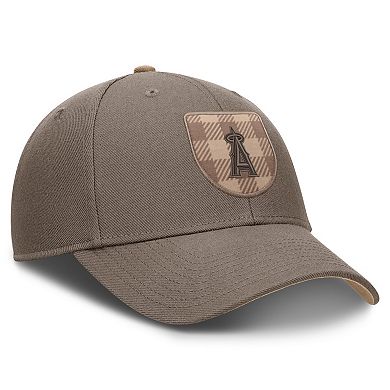 Men's Nike Brown Los Angeles Angels Statement Rise Adjustable Hat