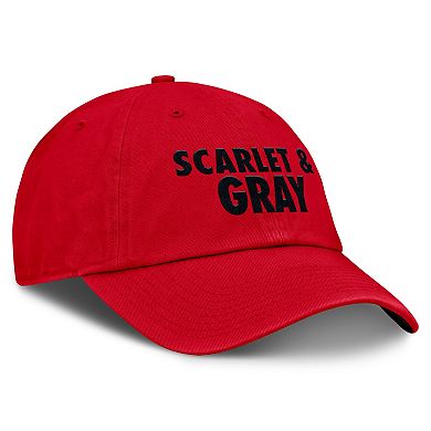 Unisex Nike Scarlet Ohio State Buckeyes Primetime Chant Club Adjustable Hat