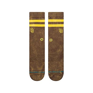 Unisex Stance Brown San Diego Padres Rotation Crew Socks