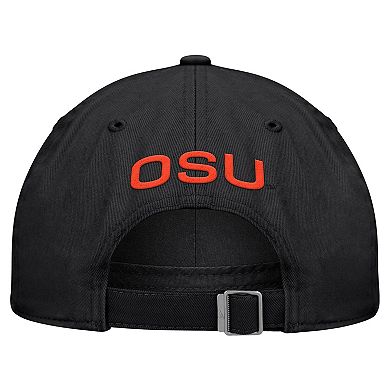 Men's Nike Black Oregon State Beavers 2026 Sideline Club Adjustable Hat