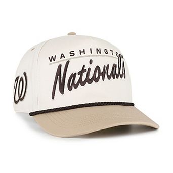 Men's '47 Natural/Tan Washington Nationals Neutral Terrain Hitch Rope Adjustable Hat