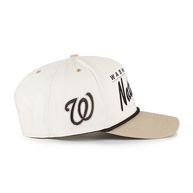 Men's '47 Natural/Tan Washington Nationals Neutral Terrain Hitch Rope Adjustable Hat