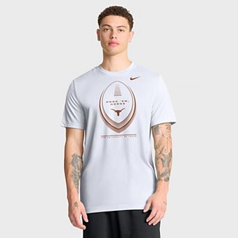 Men's Nike White Texas Longhorns Primetime Legend Football Icon Dri-FIT T-Shirt