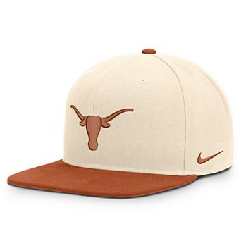 Unisex Nike Natural/Texas Orange Texas Longhorns Campus Prep Snapback Hat