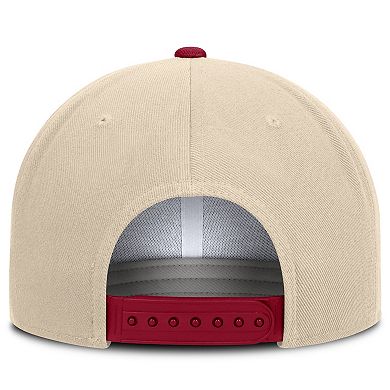 Unisex Nike Natural/Cardinal USC Trojans Campus Prep Snapback Hat