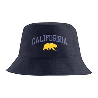 Men's Nike Navy Cal Bears Apex Striped Bucket Hat