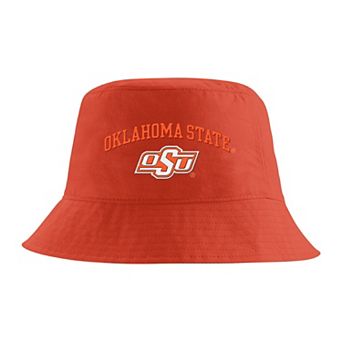 Men's Nike Orange Oklahoma State Cowboys Apex Striped Bucket Hat