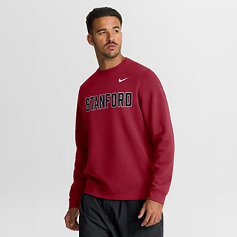 Men's Nike Cardinal Stanford Cardinal 2026 Sideline Club Sweatshirt