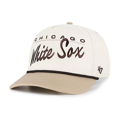 Men's '47 Natural/Tan Chicago White Sox Neutral Terrain Hitch Rope Adjustable Hat