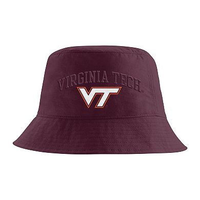 Men's Nike Maroon Virginia Tech Hokies Apex Striped Bucket Hat