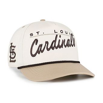Men's '47 Natural/Tan St. Louis Cardinals Neutral Terrain Hitch Rope Adjustable Hat