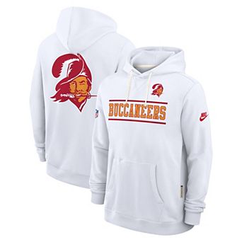 Men's Nike White Tampa Bay Buccaneers Alt Sideline Standard Issue Dri-FIT Hoodie
