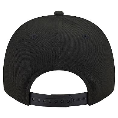 Men's New Era Black Baltimore Orioles Motion A-Frame 9FIFTY Snapback Hat