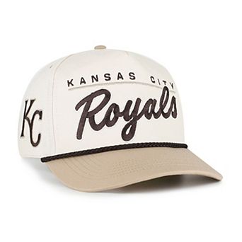 Men's '47 Natural/Tan Kansas City Royals Neutral Terrain Hitch Rope Adjustable Hat