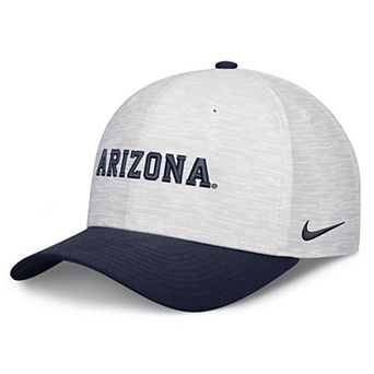 Unisex Nike White/Navy Arizona Wildcats Primetime Rise Adjustable Hat