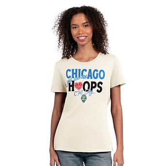 Women's Starter Oatmeal Chicago Sky Endzone T-Shirt