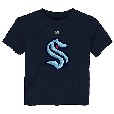 Toddler Outerstuff Navy Seattle Kraken Primary Logo T-Shirt