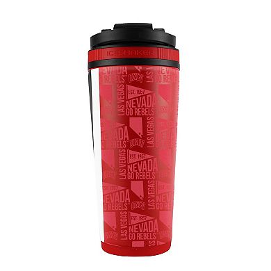 WinCraft UNLV Rebels 26oz. 4D Stainless Steel Shaker Bottle