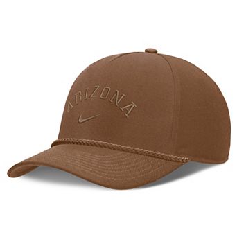 Unisex Nike Tan Arizona Wildcats Campus Prep Tonal Rope Rise 5-Panel Adjustable Hat
