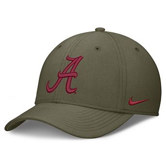 Men's Nike Olive Alabama Crimson Tide Primetime Swooshflex Dri-FIT Hat