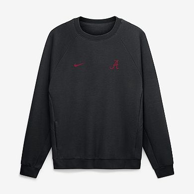 Men's Nike Black Alabama Crimson Tide Premium Performance Raglan Dri-FIT Sweatshirt