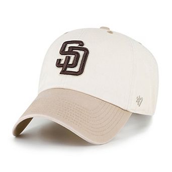 Men's '47 Natural/Tan San Diego Padres Neutral Terrain Clean Up Adjustable Hat