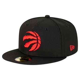 Men's New Era Black Toronto Raptors Team 59FIFTY Fitted Hat
