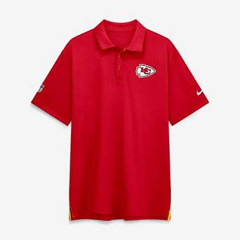 Men's Nike Red Kansas City Chiefs Sideline Tour Dri-FIT Polo