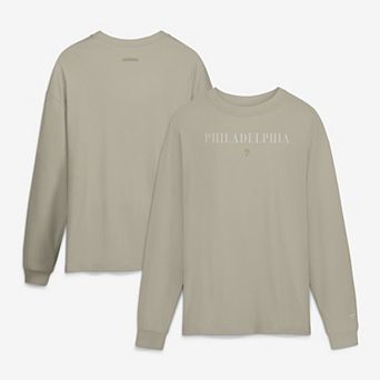 Men's Fanatics Beige Philadelphia Phillies Elements Long Sleeve T-Shirt