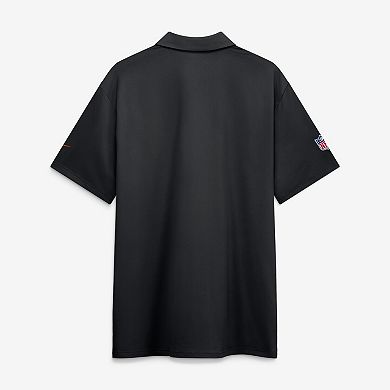 Men's Nike Black Cincinnati Bengals Sideline Tour Dri-FIT Polo