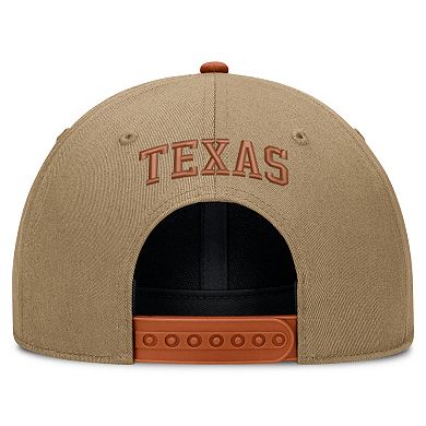 Unisex Nike Beige/Texas Orange Texas Longhorns Primetime Rise Dri-FIT Adjustable Hat