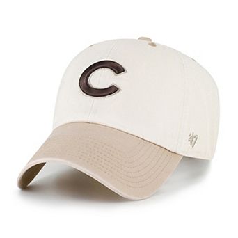 Men's '47 Natural/Tan Chicago Cubs Neutral Terrain Clean Up Adjustable Hat