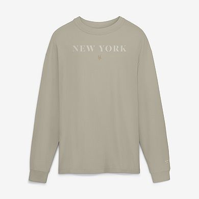 Men's Fanatics Cream New York Mets Elements Long Sleeve T-Shirt