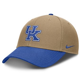 Unisex Nike Beige/Royal Kentucky Wildcats Primetime Rise Dri-FIT Adjustable Hat