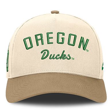 Unisex Nike Natural/Beige Oregon Ducks Legacy Rise Adjustable Hat