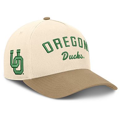 Unisex Nike Natural/Beige Oregon Ducks Legacy Rise Adjustable Hat