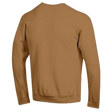 Men's Champion Brown Duke Blue Devils Latte Fleece Sweatshirt