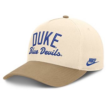 Unisex Nike Natural/Beige Duke Blue Devils Legacy Rise Adjustable Hat