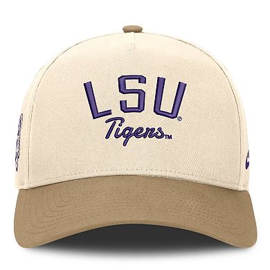 Unisex Nike Natural/Beige LSU Tigers Legacy Rise Adjustable Hat