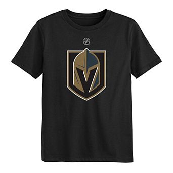 Preschool Outerstuff Black Vegas Golden Knights Primary Logo T-Shirt