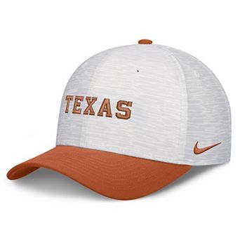 Unisex Nike White/Texas Orange Texas Longhorns Primetime Rise Adjustable Hat