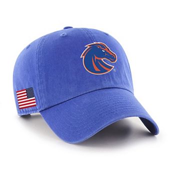 Men's '47 Royal Boise State Broncos Americana Heritage Clean Up Adjustable Hat