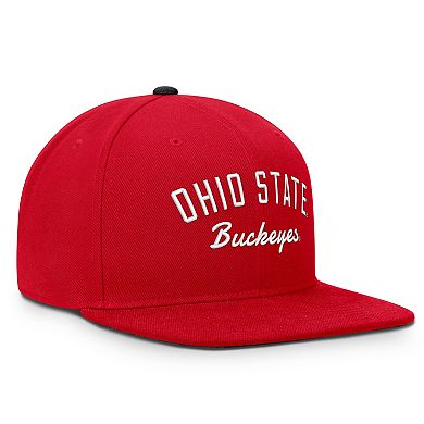 Men's Nike Scarlet Ohio State Buckeyes Legacy Snapback Hat