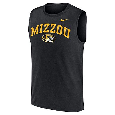 Men's Nike Black Missouri Tigers Legend Dri-FIT Tank Top
